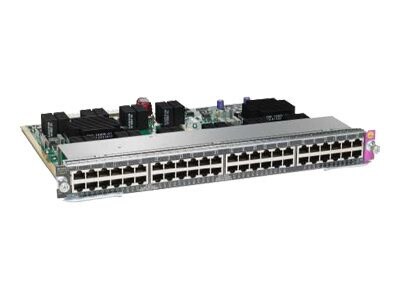 Cisco Catalyst 4500E Series Line Card - switch - 48 ports - plug-in module