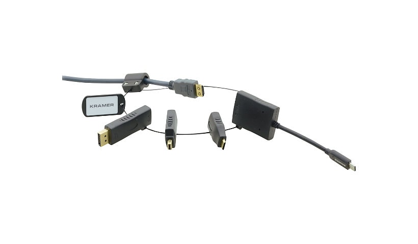 Kramer AD-RING-5 - video / audio adapter kit - DisplayPort / HDMI / USB