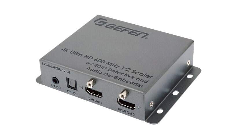 Gefen Ultra HD 600 MHz 1:2 Scaler distribution amplifier / scaler / audio d