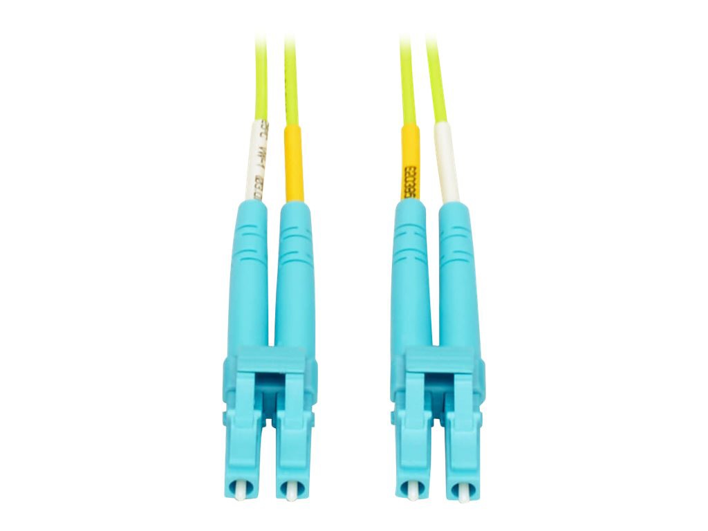 Tripp Lite Duplex Multimode Fiber Patch Cable OM5 LC LC 50/125 100Gb 1M