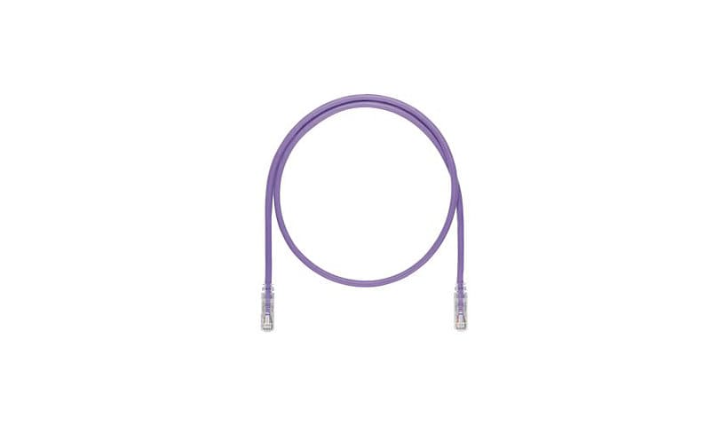 Panduit TX6A-SD 10Gig patch cable - 30 ft - violet