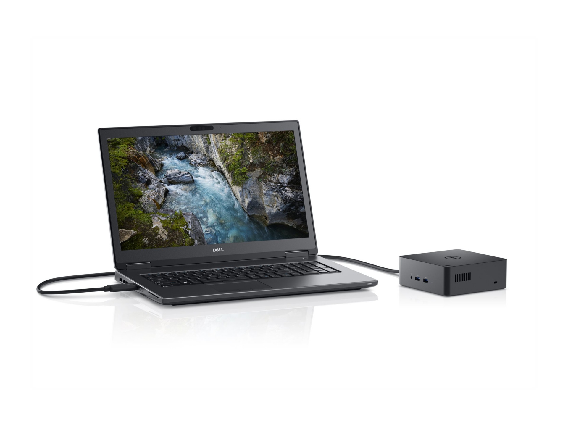 Thumbnail 6 of 7 for Dell Dual USB-C Thunderbolt Dock TB18DC - docking station - VGA, HDMI, DP,