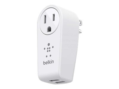 Belkin BOOST UP 2-Port Swivel Charger + Outlet power adapter