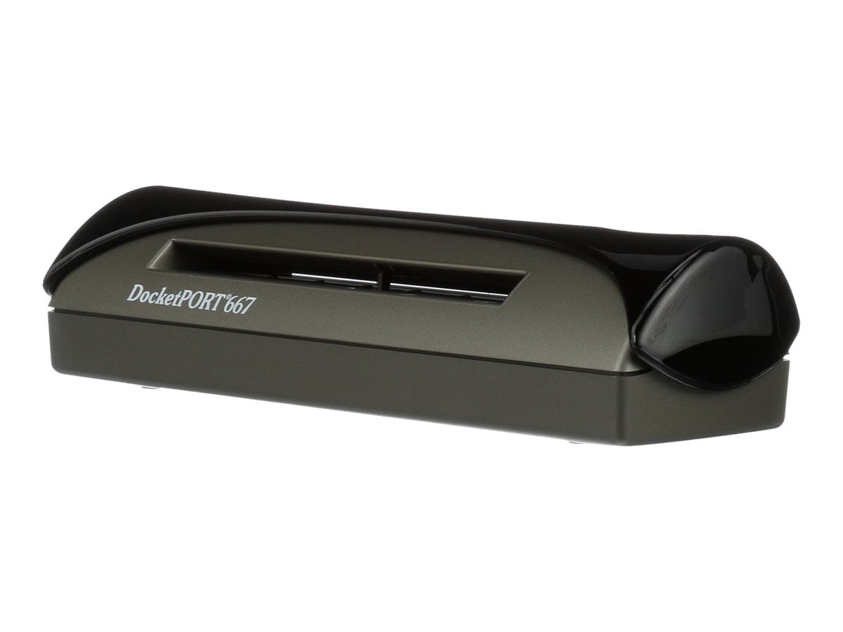 DocketPORT DP667 - sheetfed scanner - portable - USB 2.0 - with ABBYY Business Card Reader 2.0