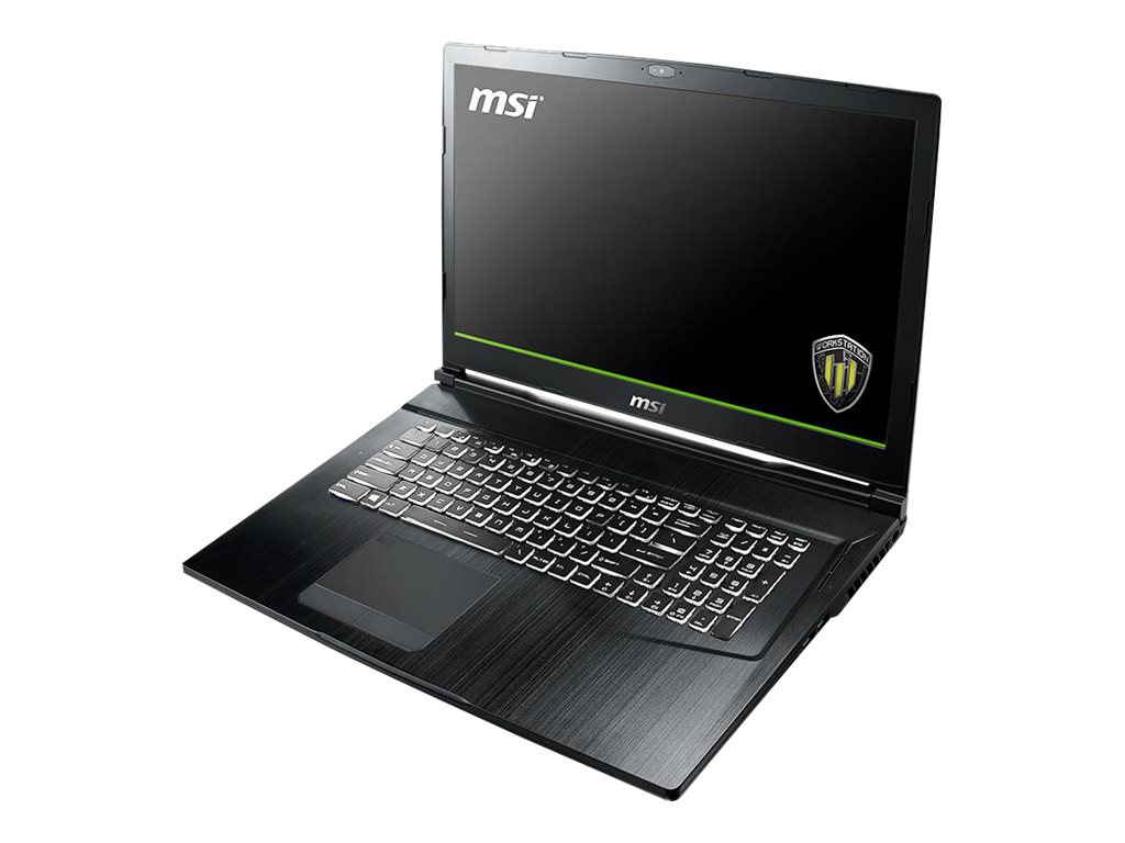 MSI WE73 8SK 292 - 17.3" - Core i7 8750H - 16 GB RAM - 512 GB SSD
