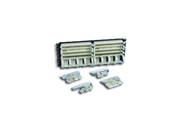 110 Punchdown Kit With Bases, 5 Pair Connector Blocks, Jumper Troughs