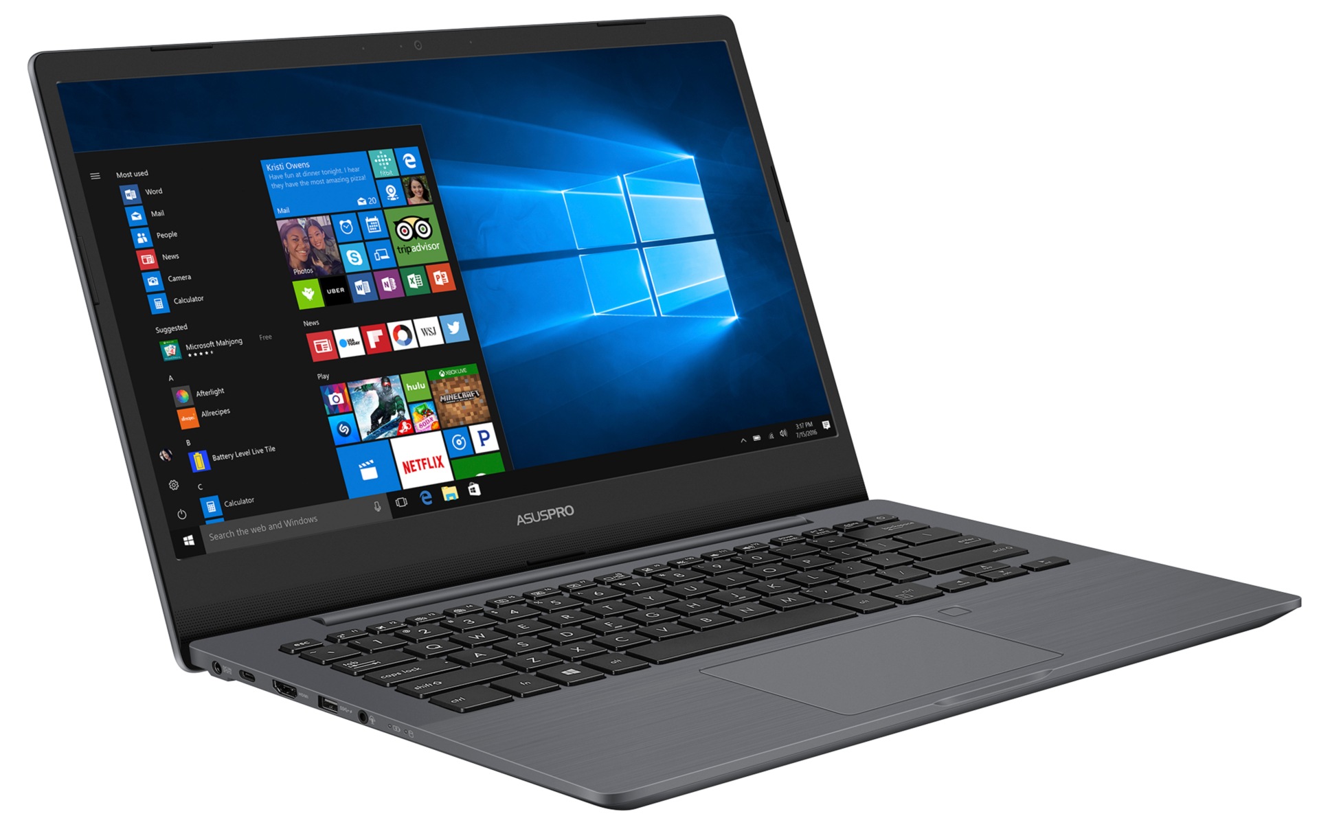 AsusPRO P5 P5440UF-XB74 - 14" - Core i7 8550U - 16 GB RAM - 512 GB SSD