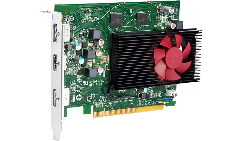 HP AMD Radeon RX550 4GB 2DP Graphics Card