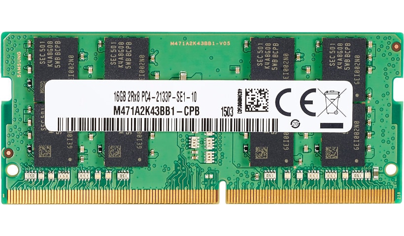 HP 16GB DDR4 2666MHz SO-DIMM 260-Pin Memory Module