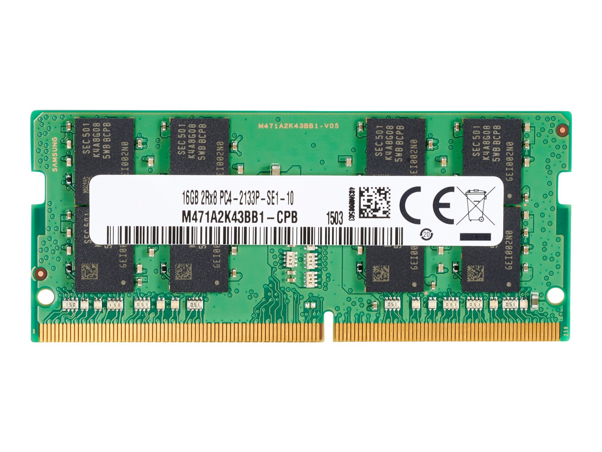 HP - DDR4 - 4 GB - SO-DIMM 260-pin - unbuffered