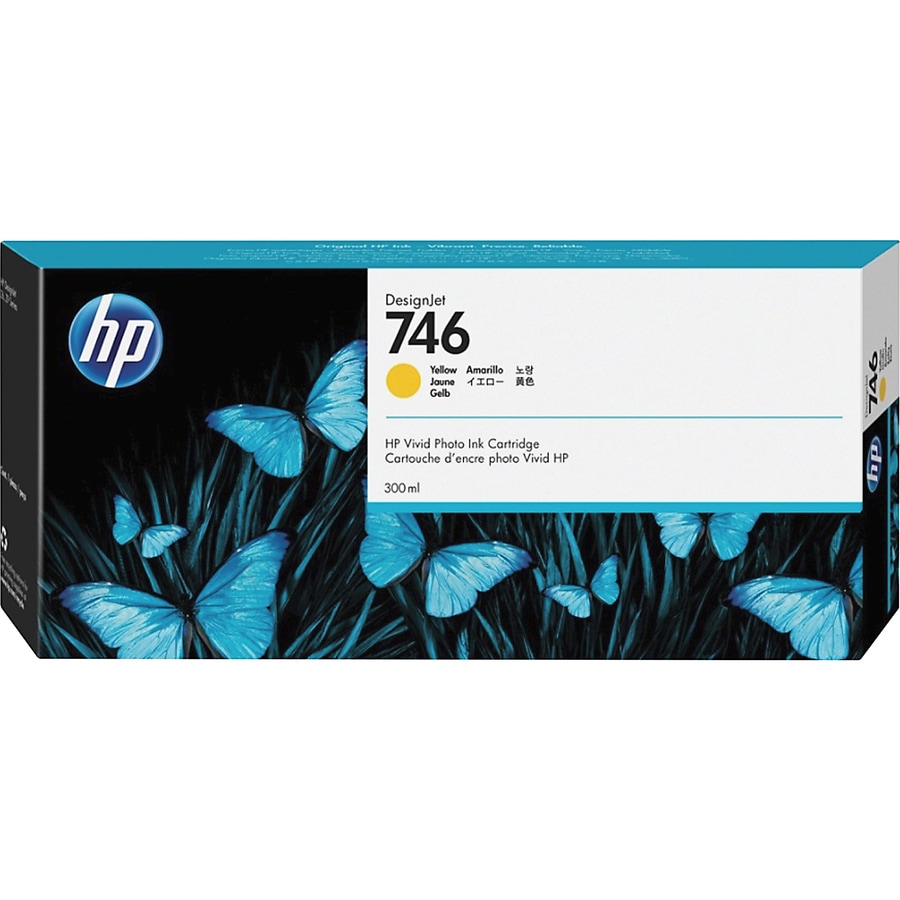 Thumbnail 2 of 2 for HP 746 (P2V79A) Original Inkjet Ink Cartridge - Yellow - 1 Each