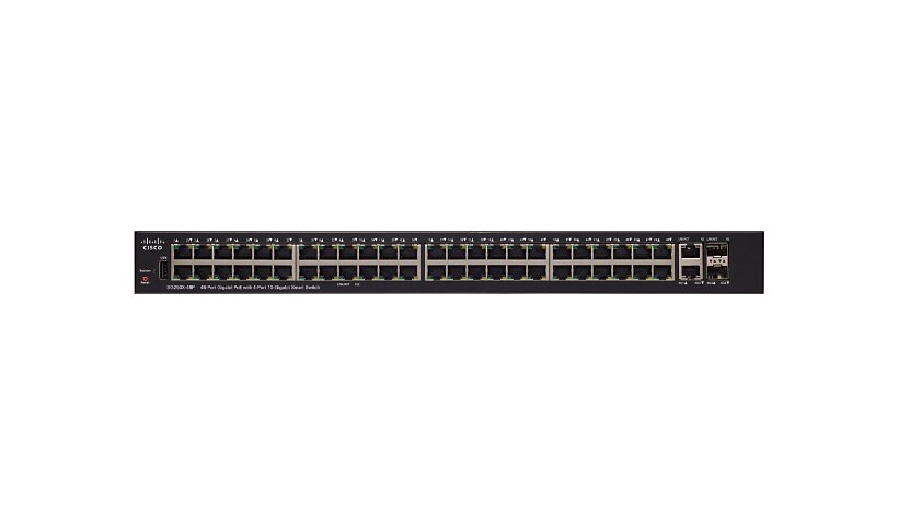 Cisco 250 Series SG250X-48P - commutateur - 48 ports - intelligent - Montable sur rack