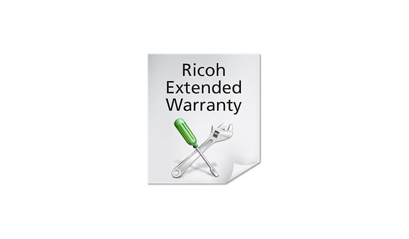 Ricoh On-Site Extended Warranty - extended service agreement - 3 years - on
