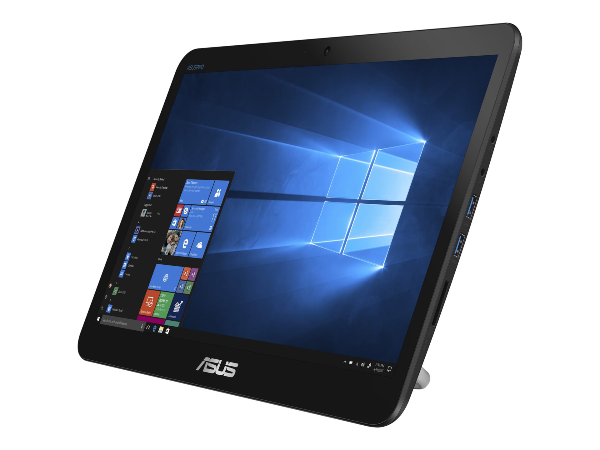 ASUS All-in-One 15.6" Celeron N4000 4GB RAM 128GB SSD Touchscreen - Black