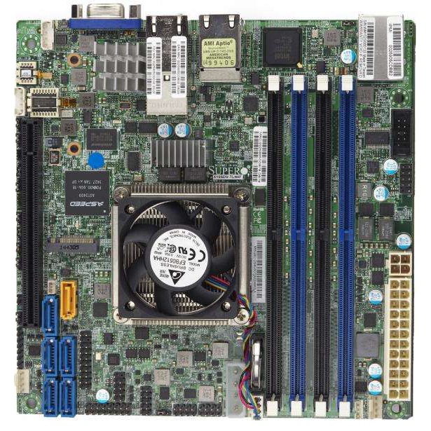 Supermicro Motherboard with Xeon D-1567 Processor