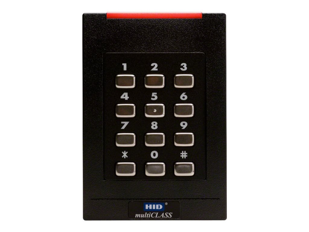 HID multiCLASS SE RPK40 - access control terminal - black, green flash