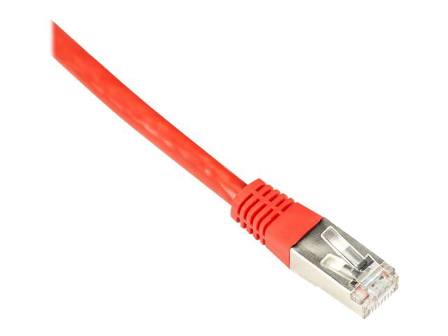 Black Box 20ft Shielded Red Cat5 Cat5e 100Mhz Ethernet Patch Cable