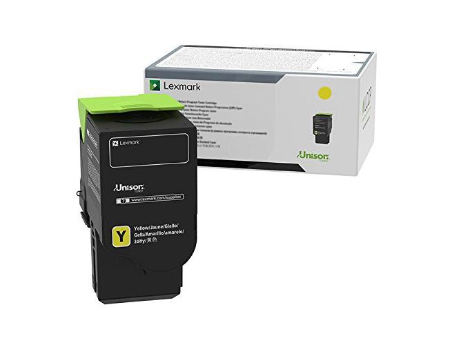 Lexmark - yellow - original - toner cartridge - LCCP, LRP
