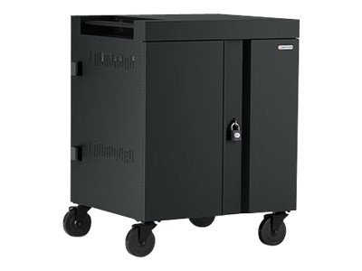 Bretford Cube Charging Cart cart - for 32 tablets / notebooks - black