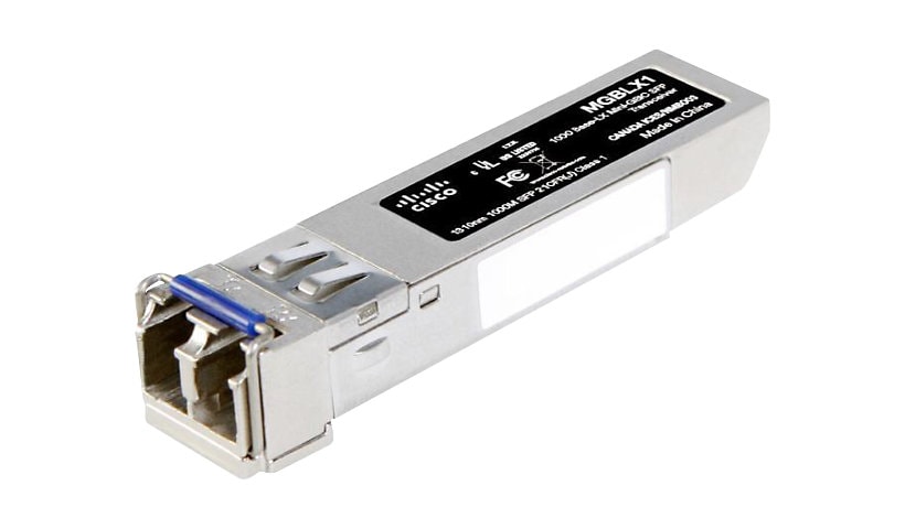 Cisco Small Business MGBLX1 - SFP (mini-GBIC) transceiver module - 1GbE