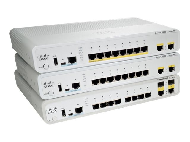 Cisco Catalyst Compact 2960cg 8tc L Switch 8 Ports Managed Ws C2960cg 8tc L Switches Cdwg Com