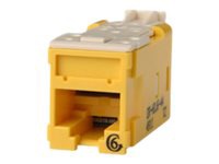 Ortronics Clarity Category 6 T568A/B High Density Jack - Yellow