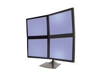 Ergotron DS100 Quad-Monitor Desk Stand - stand