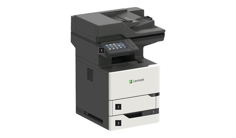 Lexmark MX721adhe - multifunction printer - B/W