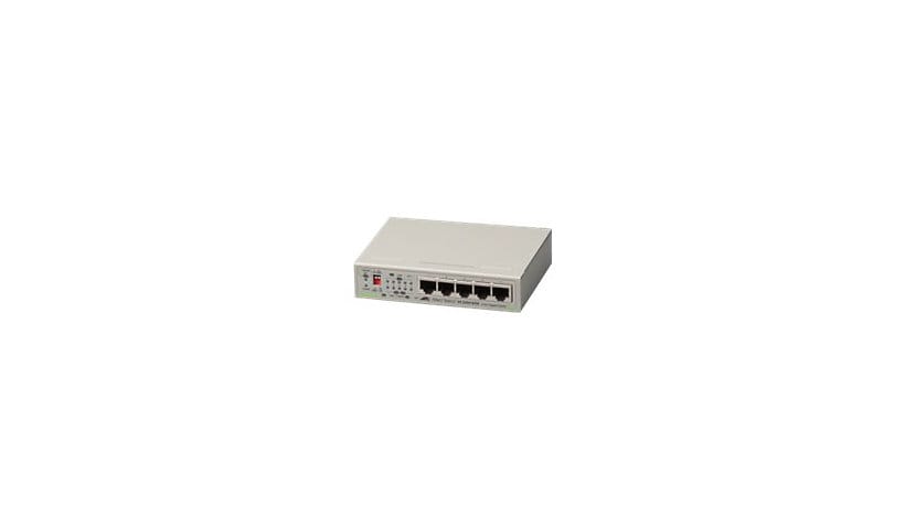 Allied Telesis CentreCOM AT-GS910/5E - switch - 5 ports