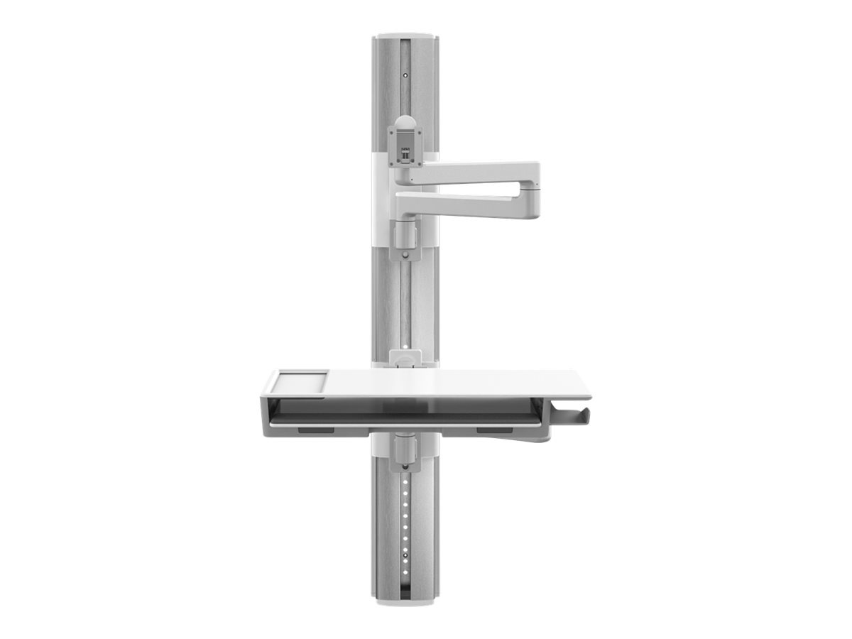 Humanscale V/Flex 48" Track Wall Station with 12" Straight Arm