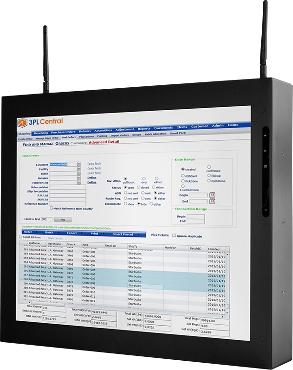 Cybernet iPC R3 19" Touchscreen Fanless Industrial Panel Personal Computer