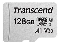 Transcend 300S - flash memory card - 128 GB - microSDXC