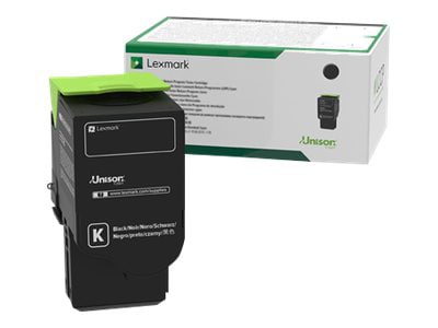 Lexmark - Extra High Yield - black - original - toner cartridge - LCCP, LRP