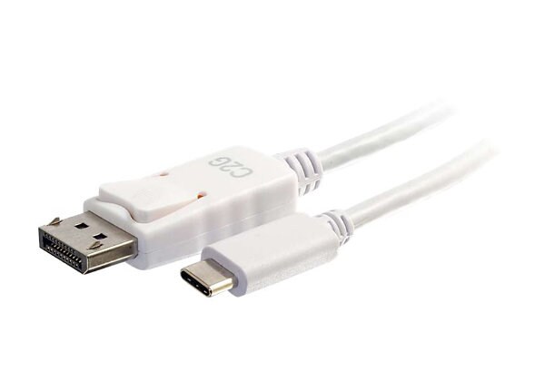 C2G 6' USB C TO DISPLAYPORT CBL WHT