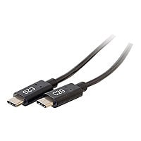 C2G 6ft USB C Cable - USB C to USB C Cable - USB C 2.0 3A - 480 Mbps - M/M - USB-C cable - 24 pin USB-C to 24 pin USB-C