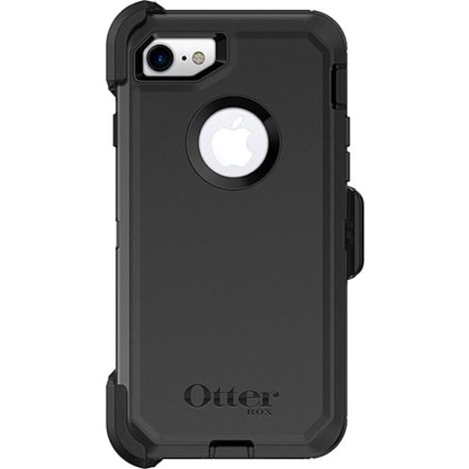 OtterBox Defender Carrying Case (Holster) iPhone 7, iPhone 8 - Black