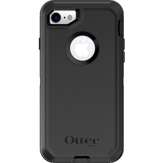 Thumbnail 2 of 12 for OtterBox Defender Rugged Carrying Case (Holster) Apple iPhone 7, iPhone 8, iPhone SE 2, iPhone SE 3 Smartphone - Black