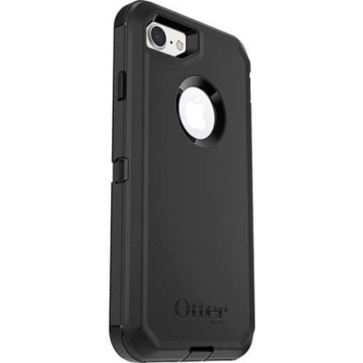 Thumbnail 3 of 12 for OtterBox Defender Rugged Carrying Case (Holster) Apple iPhone 7, iPhone 8, iPhone SE 2, iPhone SE 3 Smartphone - Black