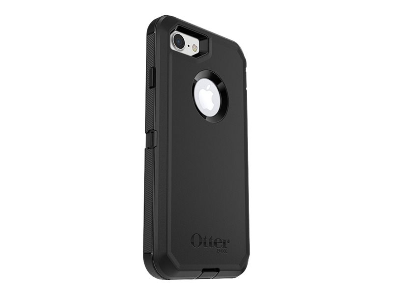 Thumbnail 6 of 12 for OtterBox Defender Rugged Carrying Case (Holster) Apple iPhone 7, iPhone 8, iPhone SE 2, iPhone SE 3 Smartphone - Black