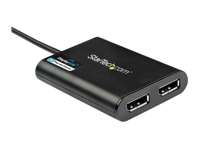 Thumbnail 4 of 13 for StarTech.com USB 3.0 to Dual DisplayPort Adapter, 4K 60Hz, USB to Dual DP Display Adapter/Converter, MacOS/Windows