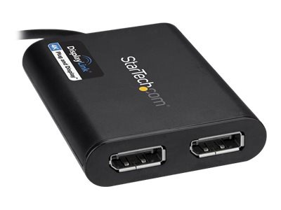 Thumbnail 5 of 13 for StarTech.com USB 3.0 to Dual DisplayPort Adapter, 4K 60Hz, USB to Dual DP Display Adapter/Converter, MacOS/Windows