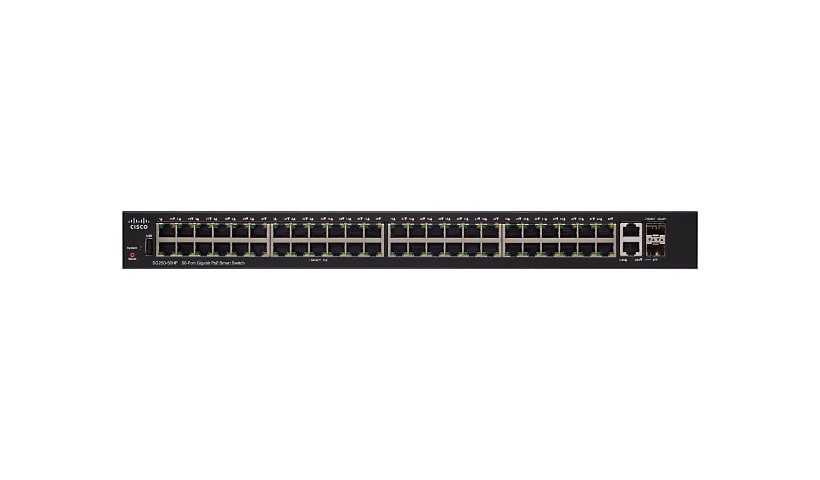 Cisco 250 Series SG250-50 - switch - 50 ports - smart - rack-mountable