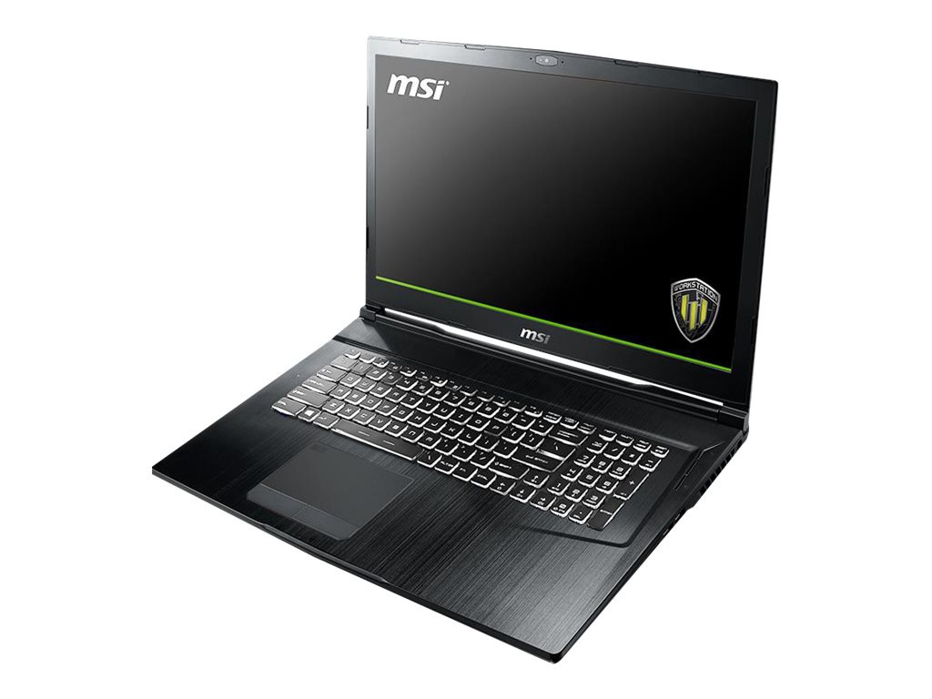 MSI WE73 8SK-487 17.3" Xeon E-2176M 32GB RAM 512GB Windows 10 Pro