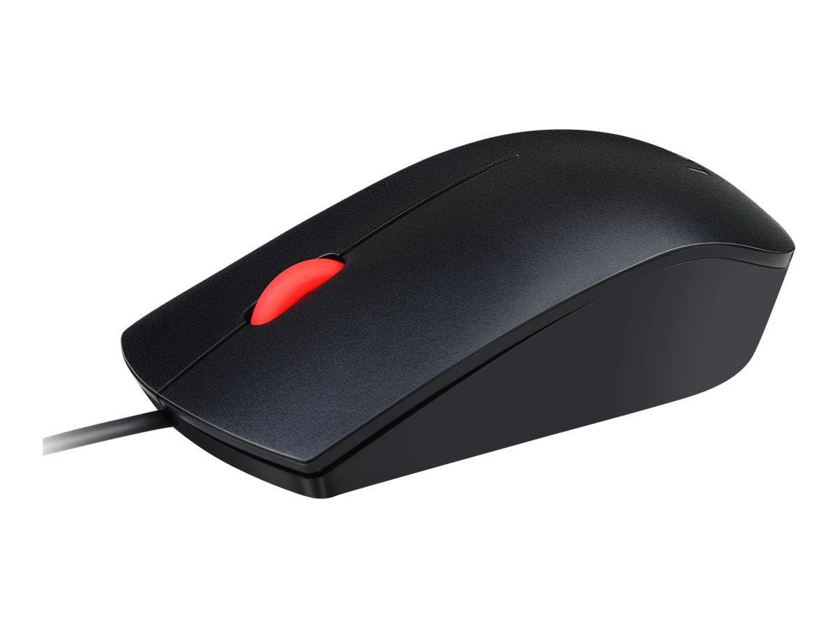 Lenovo Essential - mouse - USB - black - 4Y50R20863 - Mice 
