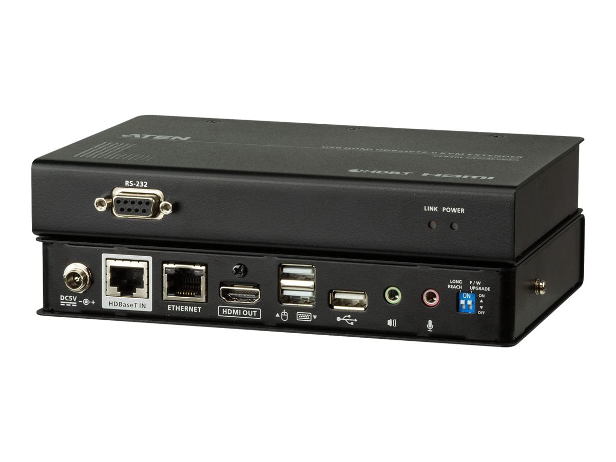 ATEN CE 820 - KVM / audio / serial / USB / network extender - HDBaseT 2.0