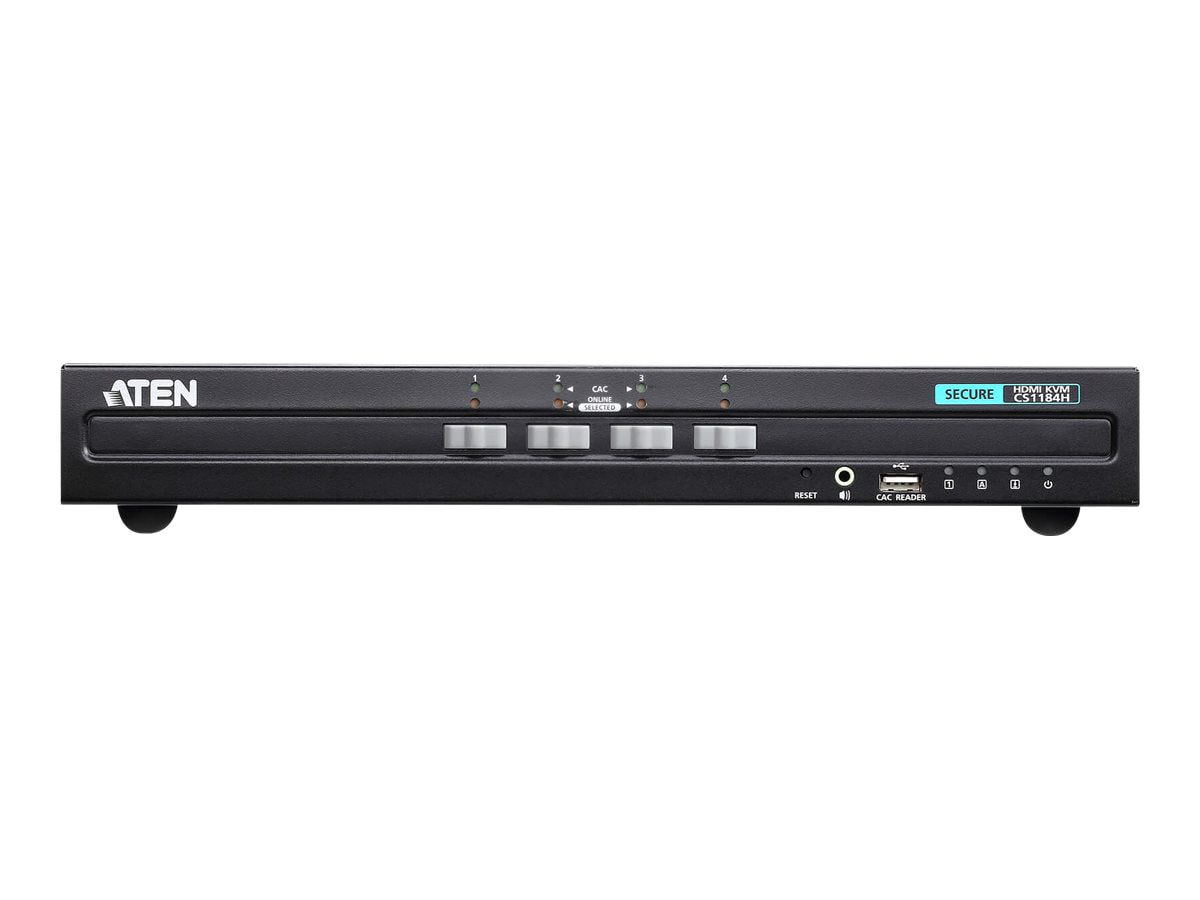 ATEN CS1184H - KVM / audio switch - 4 ports