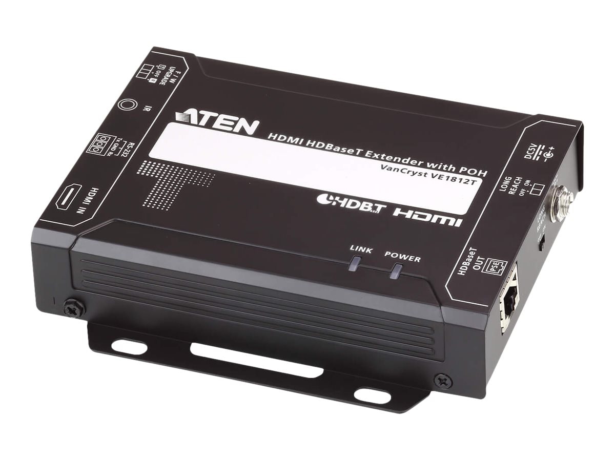 ATEN VE1812 HDMI HDBaseT Extender with POH - video/audio/infrared extender