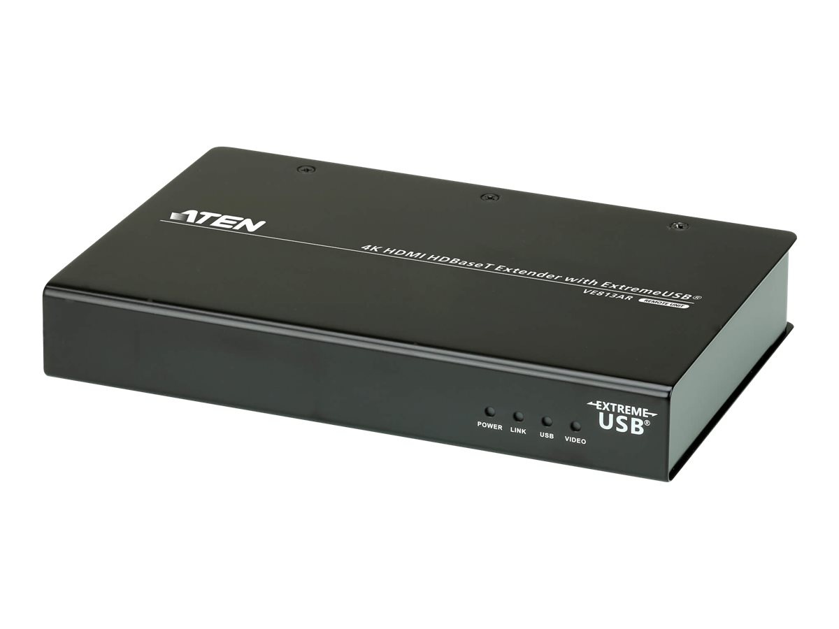 ATEN VE813A - transmitter and receiver - video/audio/USB extender - HDBaseT