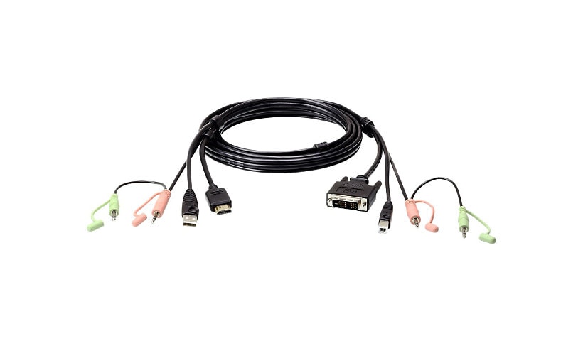 ATEN 2L-7D02DH - keyboard / video / mouse (KVM) cable - 6 ft