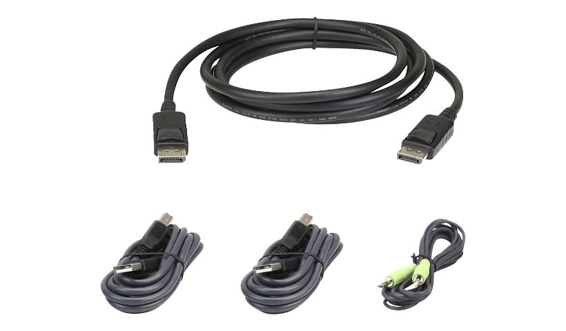 ATEN - keyboard / video / mouse (KVM) cable kit - TAA Compliant